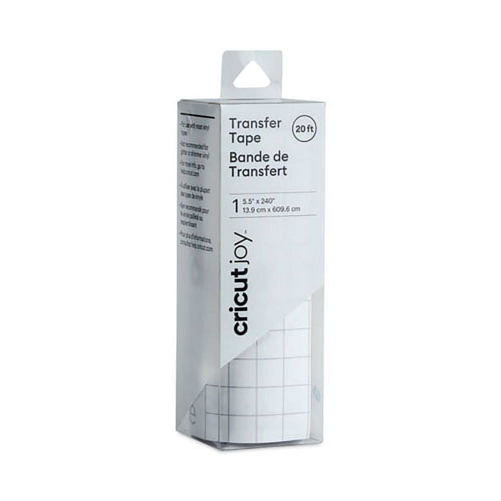 Joy Bulk Transfer Tape for Vinyl, 5.5 x 240, Clear | Bundle of 5 Each