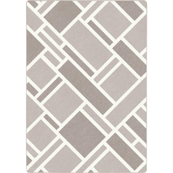Joy Carpets 10 ft. 9 in. x 13 ft. 2 in. Midas Area Rug Dove