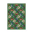 thumbnail image 1 of Fabulous Fifties 7'8" x 10'9" Area Rug In Color Green, 1 of 2