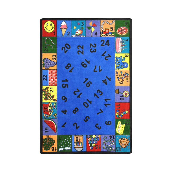 Kid Essentials - Early Childhood Count On Me, 7'8" x 10'9", Multicolored