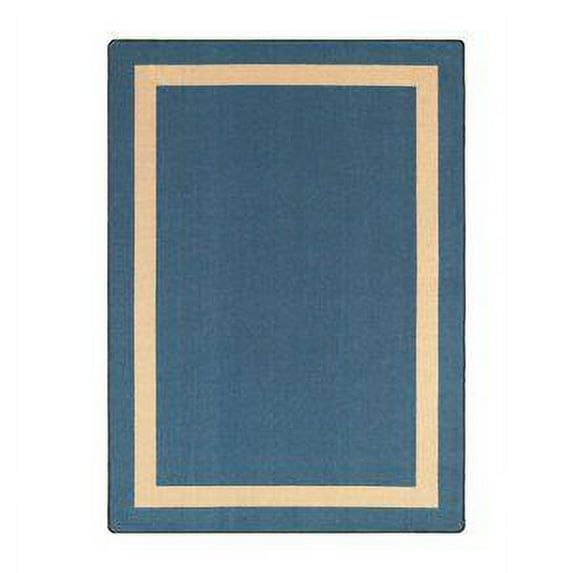 Joy Carpets 1479-08 Portrait Educational Rug 10-ft 9-in 13-ft 2-in Oval