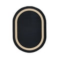 thumbnail image 1 of Portrait 7'8" x 10'9" Oval Area Rug In Color Onyx-Color:Onyx,Material:Nylon, 1 of 2