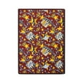 thumbnail image 1 of Joy Carpets 1484D-04 Any Day Matinee Silver Screen Rectangle Theater Area Rugs  04 Burgundy - 7 ft. 8 in. x 10 ft. 9 in., 1 of 1