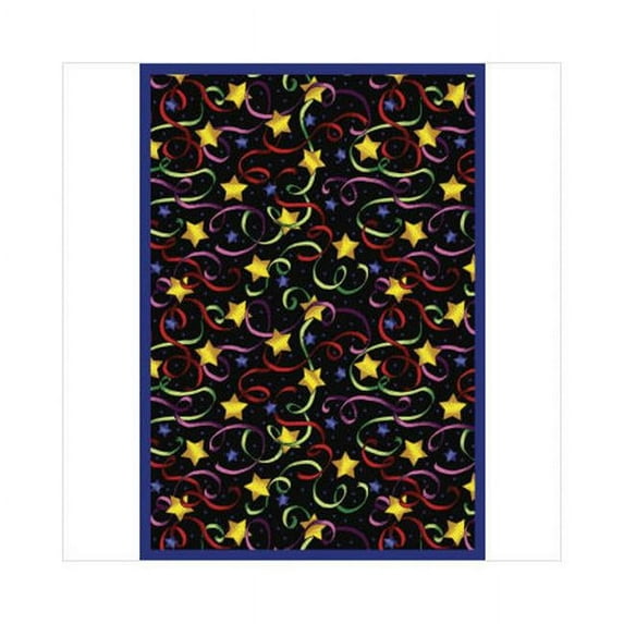 Kaleidoscope - Whimsical Area Rugs Splatter Paint, 7'8" x 10'9", Multicolored