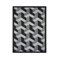 thumbnail image 1 of Kaleidoscope - Whimsical Area Rugs Rooftop, 5'4" x 7'8", Emerald, 1 of 1