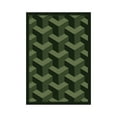 thumbnail image 1 of Kaleidoscope - Whimsical Area Rugs Rooftop, 7'8" x 10'9", Black, 1 of 1