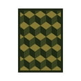thumbnail image 1 of Highrise 7'8" x 10'9" Area Rug In Color Olive, 1 of 2