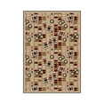 thumbnail image 1 of Feeling Lucky 3'10" x 5'4" Area Rug In Color Beige, 1 of 3