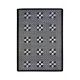thumbnail image 1 of Joy Carpets 1514B Finish Line 3 ft.10 in. x 5 ft.4 in.  WearOn Nylon Machine Tufted- Cut Pile Sports Rug, 1 of 2