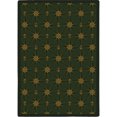 thumbnail image 1 of Mariner's Tale 3'10" x 5'4" Area Rug In Color Emerald, 1 of 3