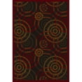 thumbnail image 1 of Joy Carpets 1517D-03 Dottie Warm Earth 7 ft.8 in. x 10 ft.9 in.  WearOn Nylon Machine Tufted- Cut Pile Whimsy Rug, 1 of 3