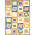 thumbnail image 1 of Joy Carpets Kid Essentials Off Balance 3'10" x 5'4" Area Rug in Color Softs, 1 of 2