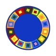 thumbnail image 1 of Off Balance 7'7" Round area rug in color Brights, 1 of 1