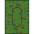 thumbnail image 1 of Joy Carpets 1534-02 Monkey Business Educational Rug 7-ft 8-in 10-ft 9-in, 1 of 2