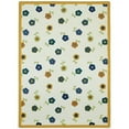 thumbnail image 1 of Joy Carpets Kid Essentials Awesome Blossom 3'10" x 5'4" Area Rug in Color Bold, 1 of 2