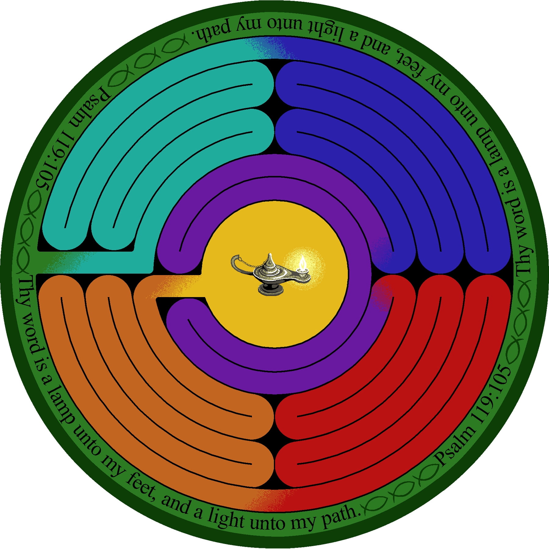 Joy Carpets Kid Essentials Pathway of Light 77