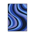 thumbnail image 1 of On the Curve 7'8" x 10'9" Area Rug In Color Blue, 1 of 2