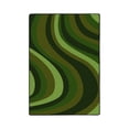 thumbnail image 1 of On the Curve 7'8" x 10'9" Area Rug In Color Green, 1 of 2