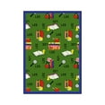 thumbnail image 1 of Bookworm (Spanish) 3'10" x 5'4" Area Rug In Color Green, 1 of 2