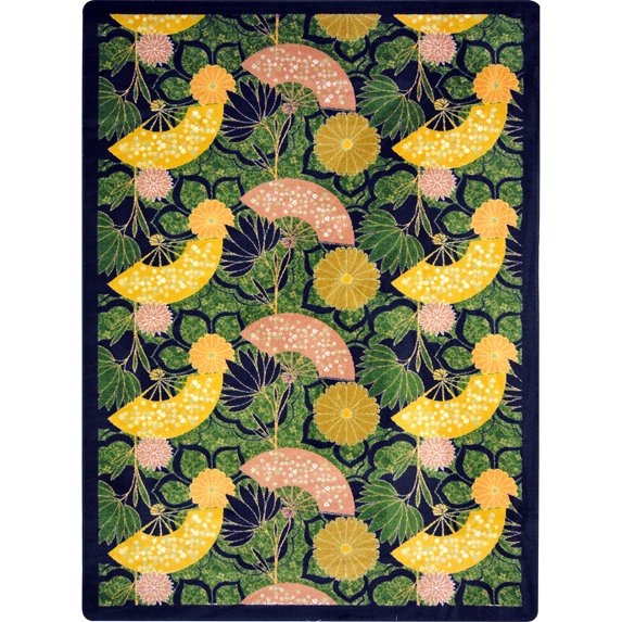 Pacific Rim 3'10" x 5'4" Area Rug In Color Olive