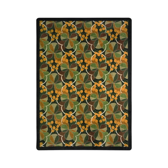 Shamrock 5'4" x 7'8" Area Rug In Color Multi