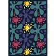 thumbnail image 1 of Splat 7'8" x 10'9" Area Rug In Color Navy, 1 of 1