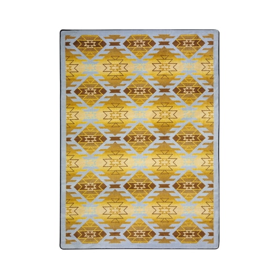 Kaleidoscope - Whimsical Area Rugs Canyon Ridge, 5'4" x 7'8", Copper Canyon