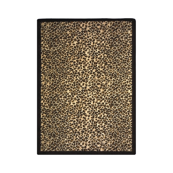 Kaleidoscope - Whimsical Area Rugs Safari, 3'10" x 5'4", Multicolored