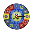 thumbnail image 1 of Kid Essentials - Language & Literacy Time to Read, 7'7" Round, Multicolored, 1 of 1