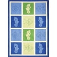thumbnail image 1 of Joy Carpets Summer Marine Life 78" x 109" Indoor Area Rug in Color Multi, 1 of 1