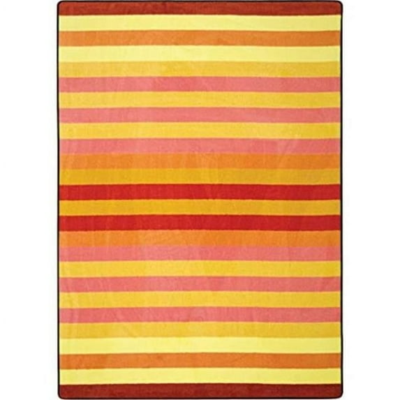 Joy Carpets Summer Sailors Delight 54" x 78" Indoor Area Rug in Color Multi