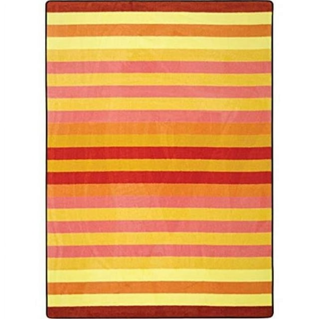 Joy Carpets 1642C 5 ft. 4 in. x 7 ft. 8 in. Sailors Delight Rectangle Area Rug Multi Color