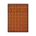thumbnail image 1 of Joy Carpets 1663C-03 Any Day Matinee Marquee Star Rectangle Theater Area Rugs  03 Red - 5 ft. 4 in. x 7 ft. 8 in., 1 of 1