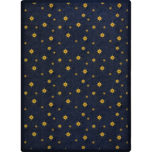 Any Day Matinee - Theater Area Rugs Milky Way, 5'4" x 7'8", Slate