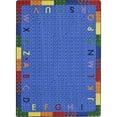 thumbnail image 1 of Joy Carpets 1674B Kid Essentials Alphabet Braid Early Childhood Rectangle Rugs Multi Color - 3 ft. 10 in. x 5 ft. 4 in., 1 of 1