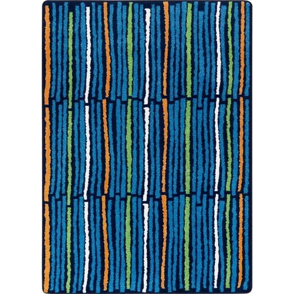 Joy Carpets 1700C-05 Cascade 5'4' x 7'8' Area Rug In Color Citrus