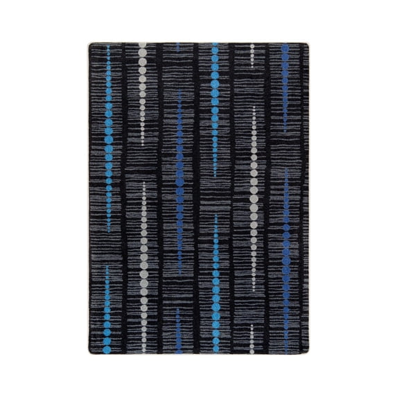 Joy CarpetsRecoil 3'10" x 5'4" area rug in color Sapphire-Color:Sapphire,Material:Nylon