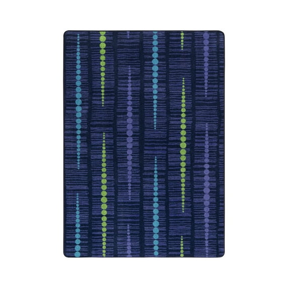 Joy CarpetsRecoil 5'4" x 7'8" area rug in color Violet-Color:Violet,Material:Nylon