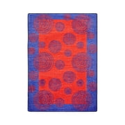 Whimzi 310" x 54" Area Rug In Color Red