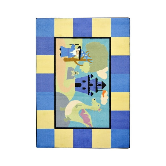 Lil' Wizard 5'4" x 7'8" Area Rug In Color Multi