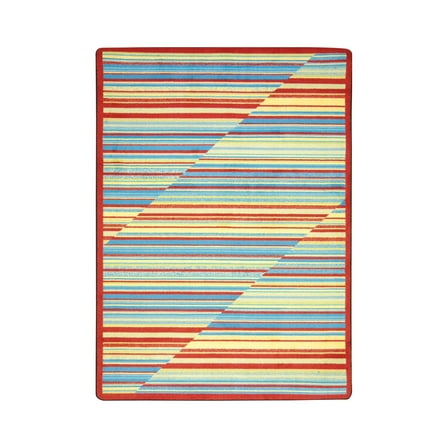 Kid Essentials - Teen Area Rugs Rhythm, 3'10" x 5'4", Tropical