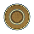 thumbnail image 1 of Kid Essentials - Misc Sold Color Area Rugs Ripples, 5'4" Round, Chocolate, 1 of 2