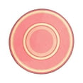 thumbnail image 1 of Ripples 5'4" Round Area Rug In Color Pretty Pink, 1 of 4