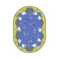 thumbnail image 1 of Kid Essentials - Infants & Toddlers Lamby Pie, 5'4" x 7'8" Oval, Multicolored, 1 of 1
