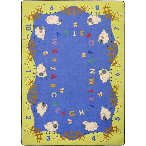 Joy Carpets Joy Carpet Lamby Pie Multi 7'7" Round
