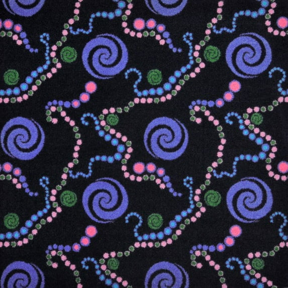 Joy Carpets 1733C Kaleidoscope Pop Beads Rectangle Whimsical Area Rugs Multi Color - 5 ft. 4 in. x 7 ft. 8 in.