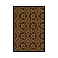 thumbnail image 1 of Antique Scroll 3'10" x 5'4" Area Rug In Color Black, 1 of 1