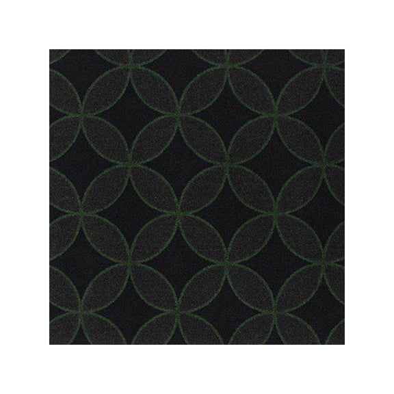 Joy Carpets Kaleidoscope Eclipse 3'10" x 5'4" Area Rug in Color Green
