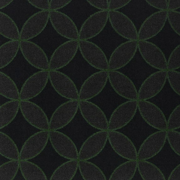 Joy Carpets 1759B-03 Kaleidoscope Eclipse Rectangle Whimsical Area Rugs 03 Green - 3 ft. 10 in. x 5 ft. 4 in.