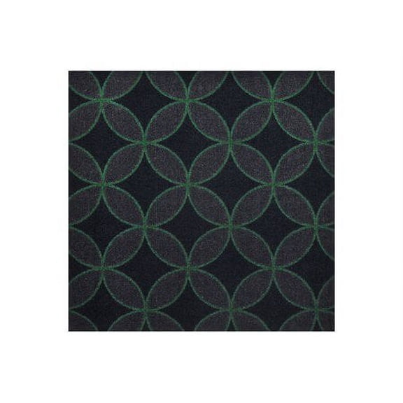 Joy Carpets 1759C-03 Kaleidoscope Eclipse Rectangle Whimsical Area Rugs 03 Green - 5 ft. 4 in. x 7 ft. 8 in.